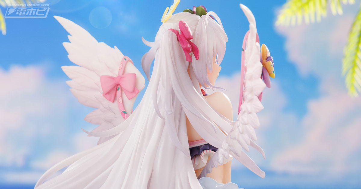 ブルアカ 水着アズサ フィギュア ブルアカ」より白洲アズサの水着姿が