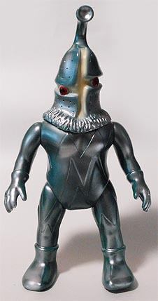 M1号 ゼットン星人 ケムール人ヘッド ソフビ / ブルマァク ウルトラQ