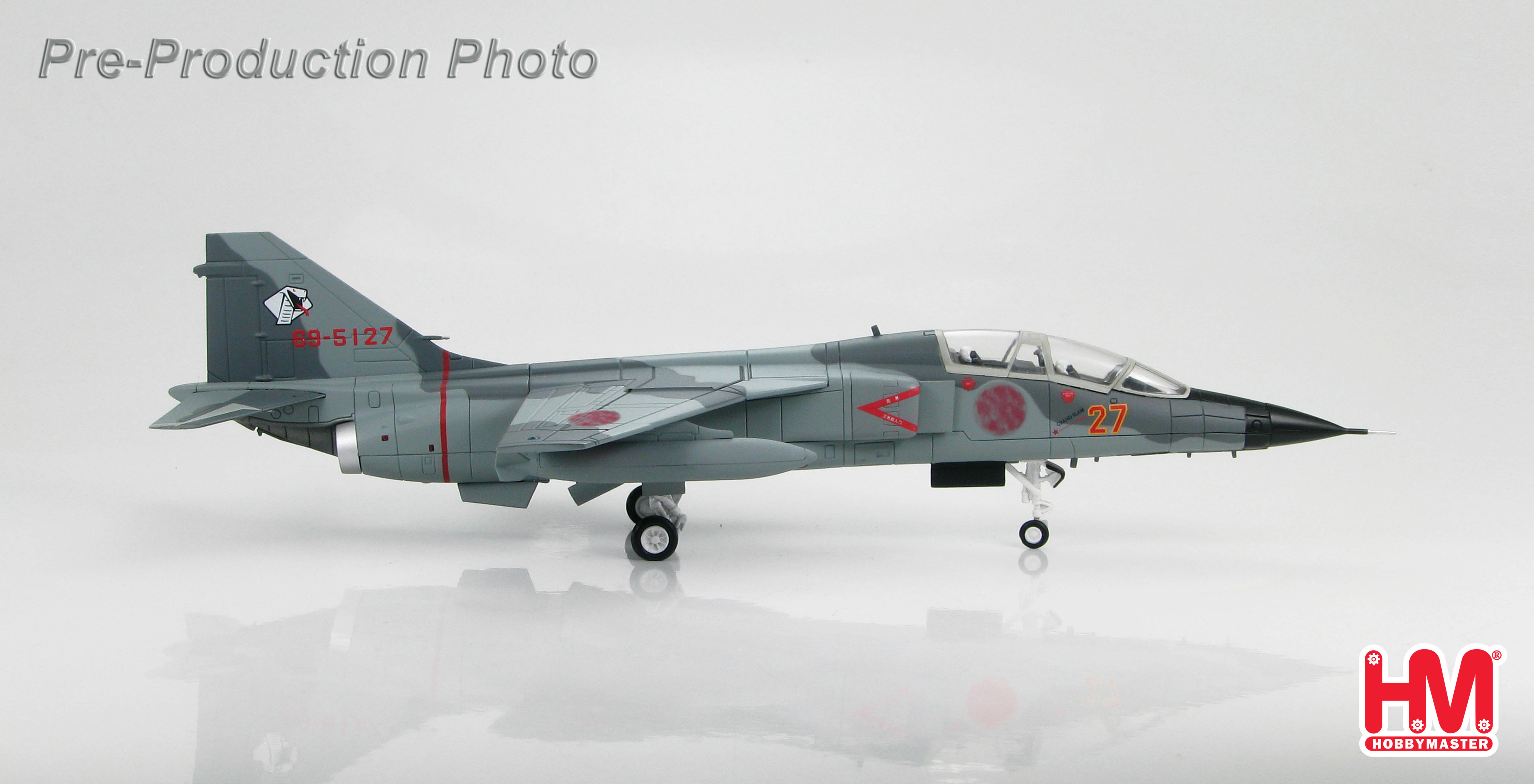 Japan T-2 69-5127 Red 27, Aggressor Sqn., JASDF, 1988