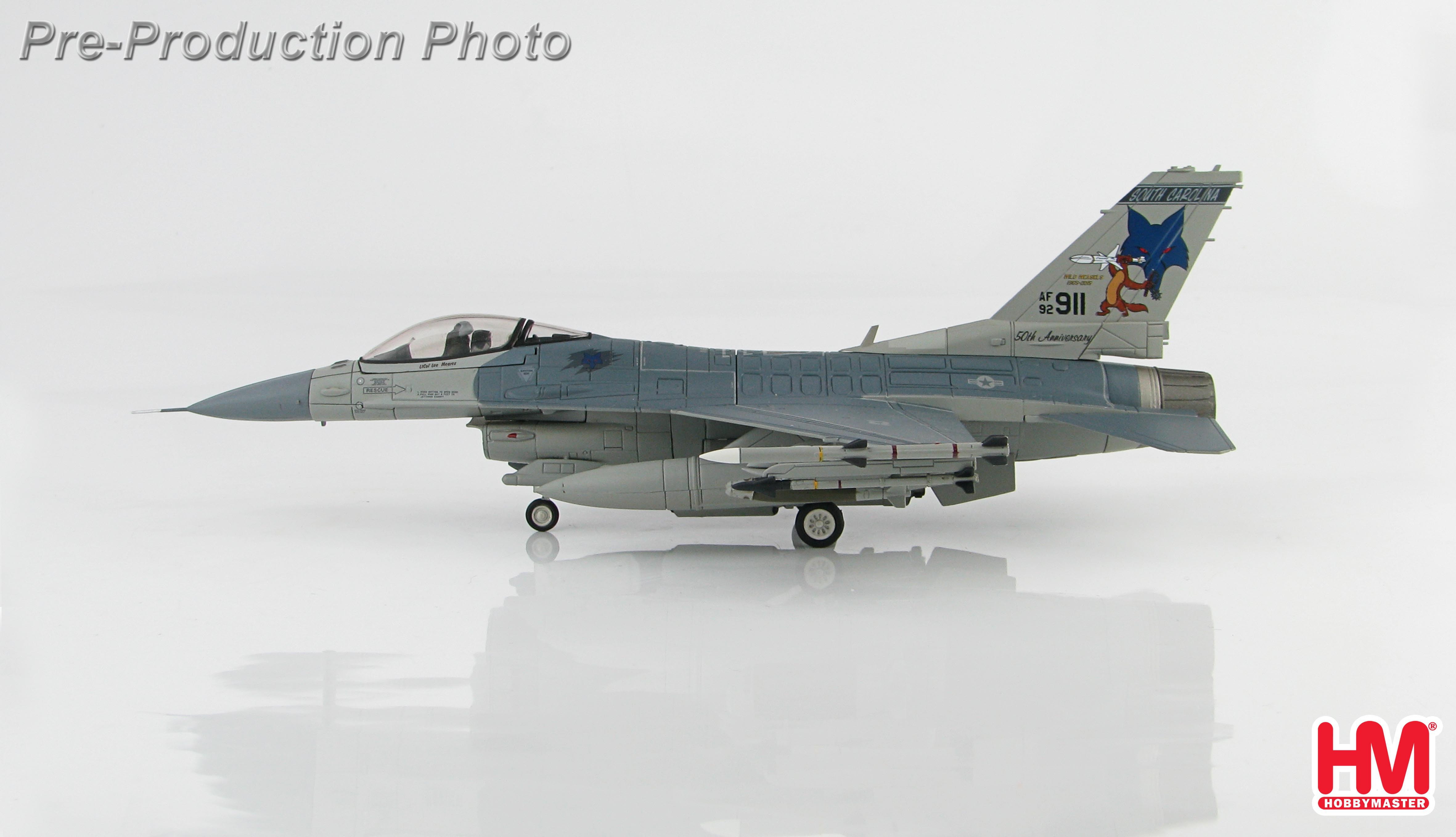 Lockheed F-16C Block 52 92-3911, 157th FS/169th FW, South Carolina