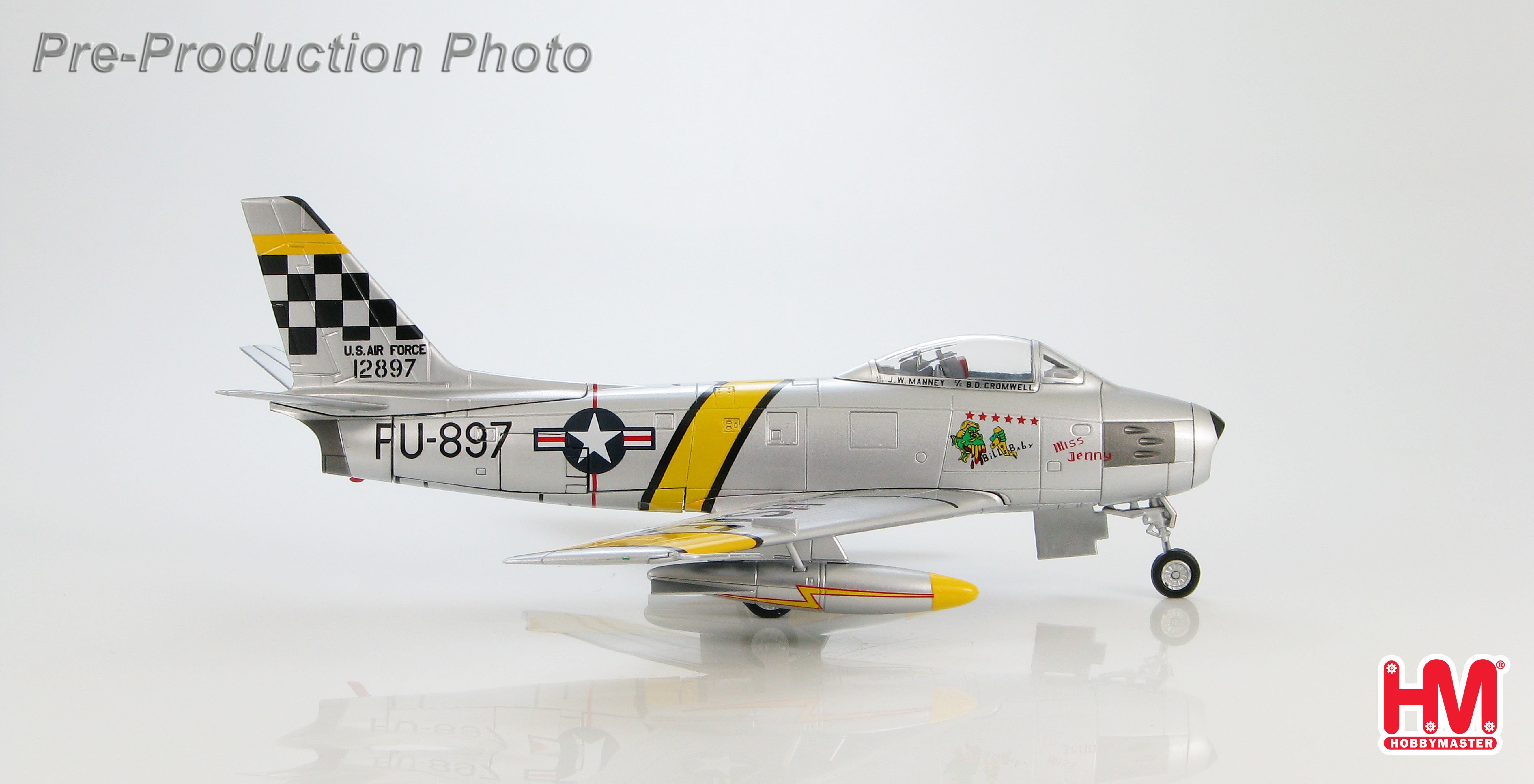 North American F-86F Sabre The Huff flown by Lt. Jim Thompson 39th