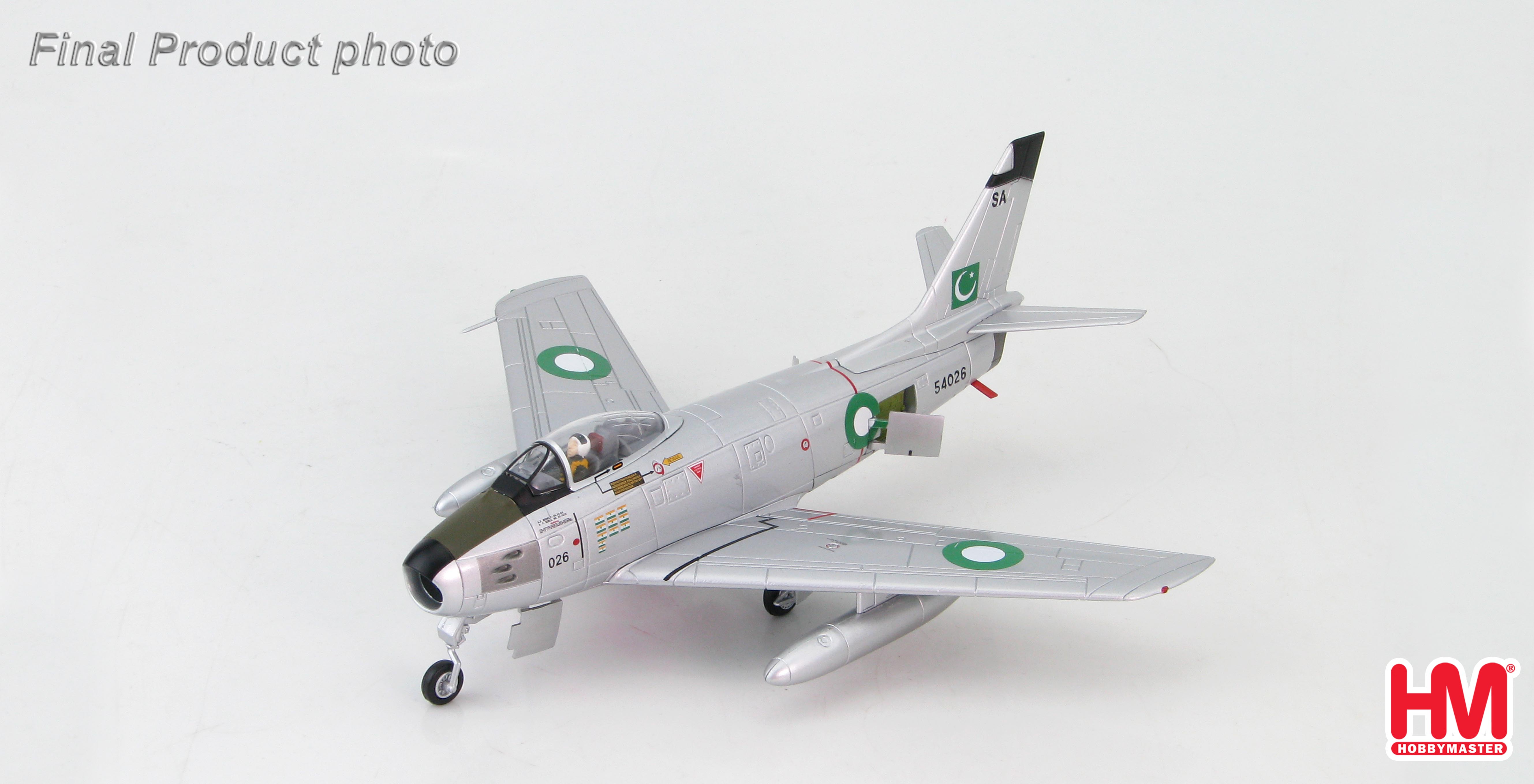 F-86F-40 Sabre Sqn Leader Modhammed Mahmood Alam, Pakistan Air