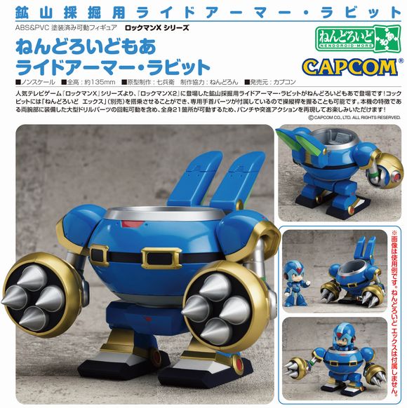 ☆ねんどろいどもあ ライドアーマー・ラビット