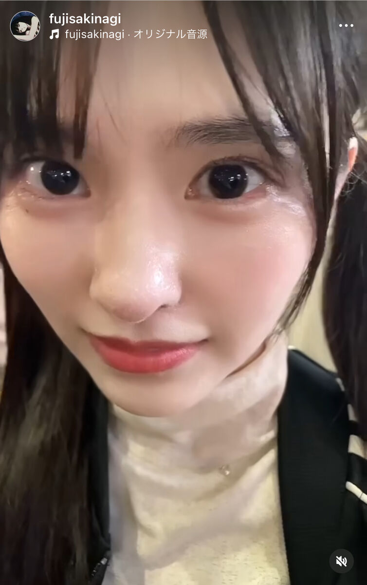 2児のシングルマザー藤咲凪、どアップ動画が「可愛すぎてびっくり