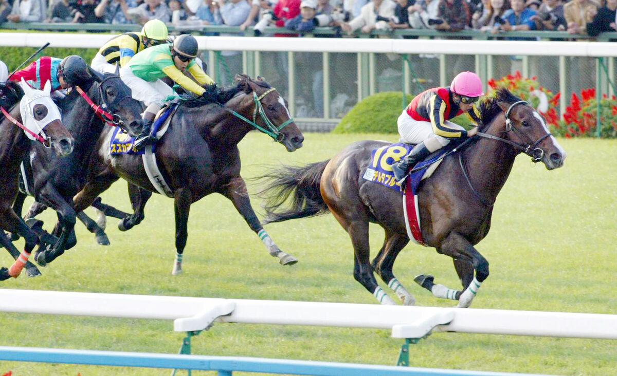 現地的中】単勝馬券 2004年 皐月賞 ダイワメジャー 10番人気1着！ 現地