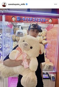 実は超努力家…」M！LK・佐野勇斗が巨大ぬいぐるみを抱きしめる理由