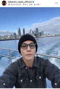 岩田剛典、黒ニット帽＆デニムジャケット姿にファンもん絶「はあ