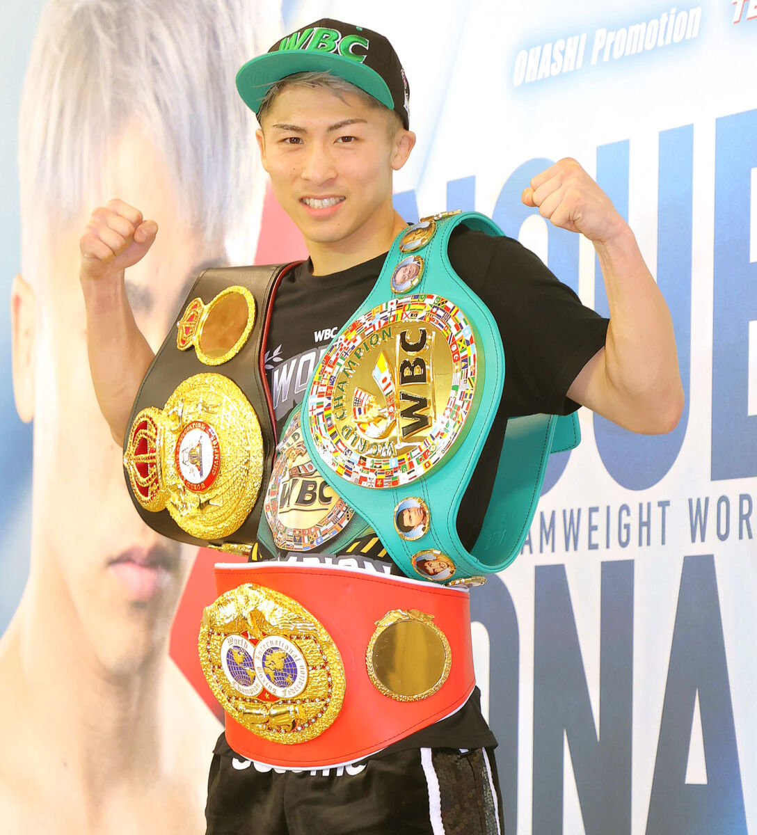 WBC50周年アニバーサリーチャンピオンベルトTシャツ BOXING 井上尚弥