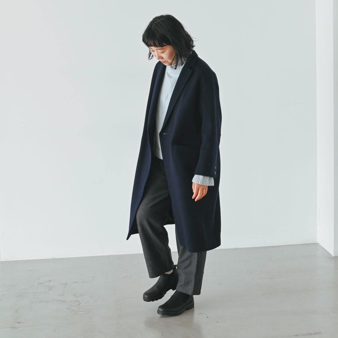 北欧暮らしの道具店 チェスターコート ネイビー 【公式通販】