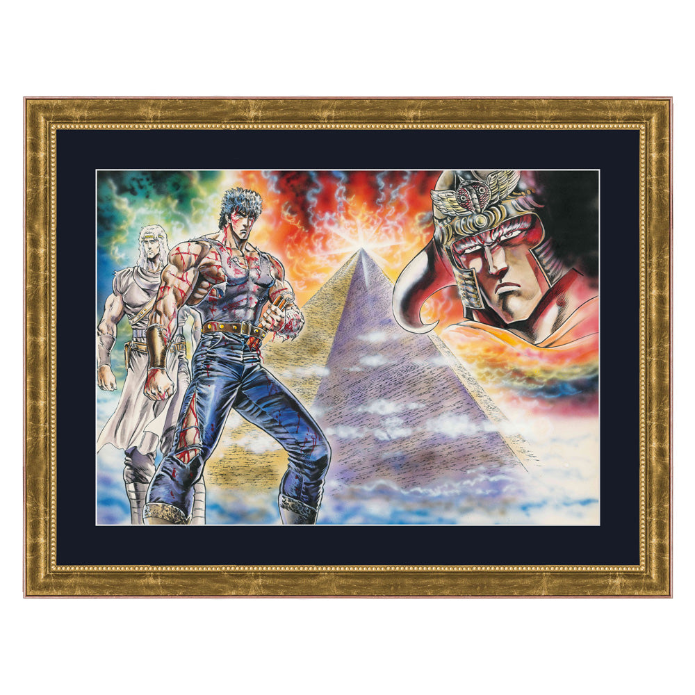 激レア 北斗の拳 ケンシロウ×ラオウ 垂れ幕 掛け軸 北斗 激レア 北斗の拳