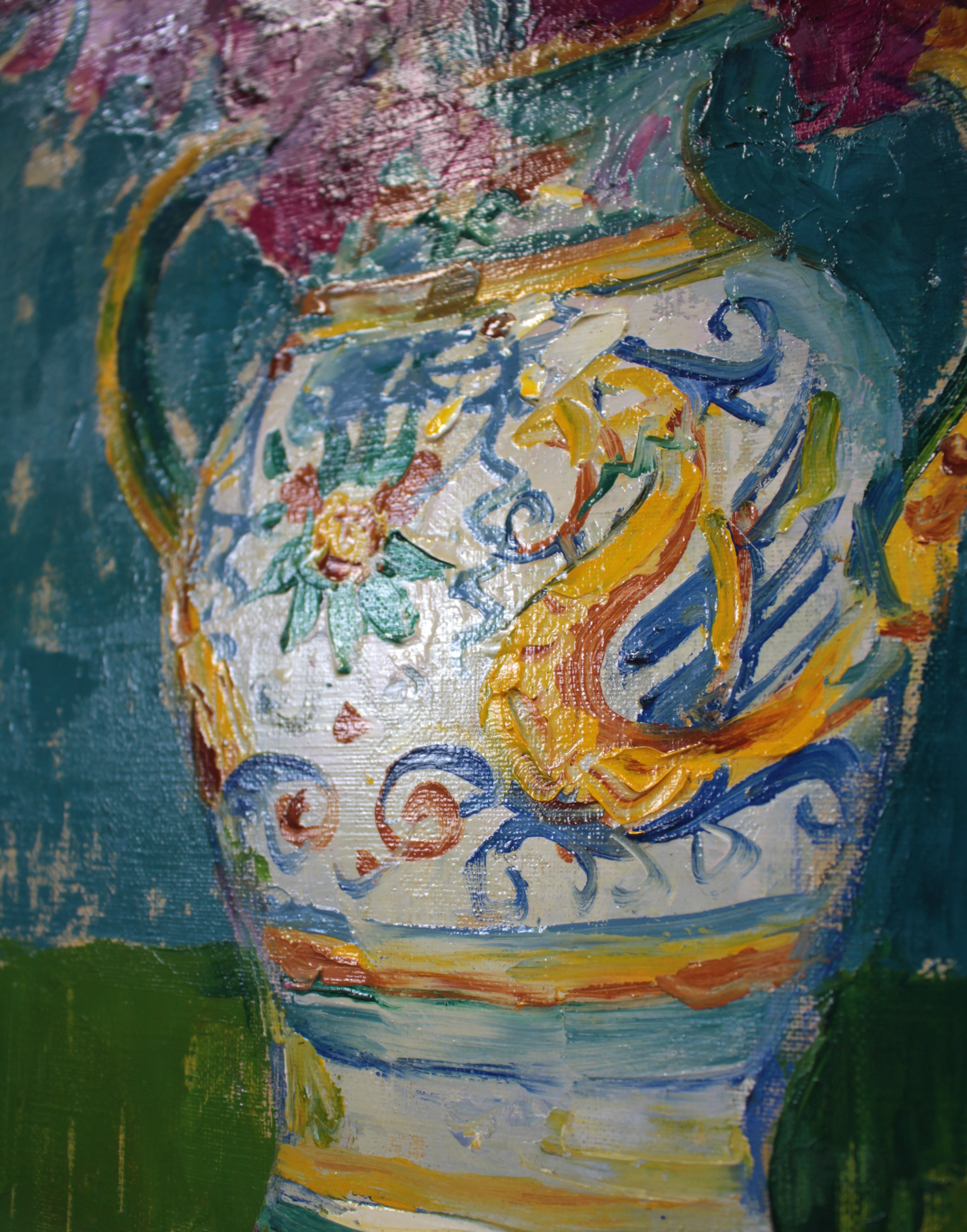 新品 アクリル画です 画家の豊島輝彦先生の、作品です もうお亡くなり