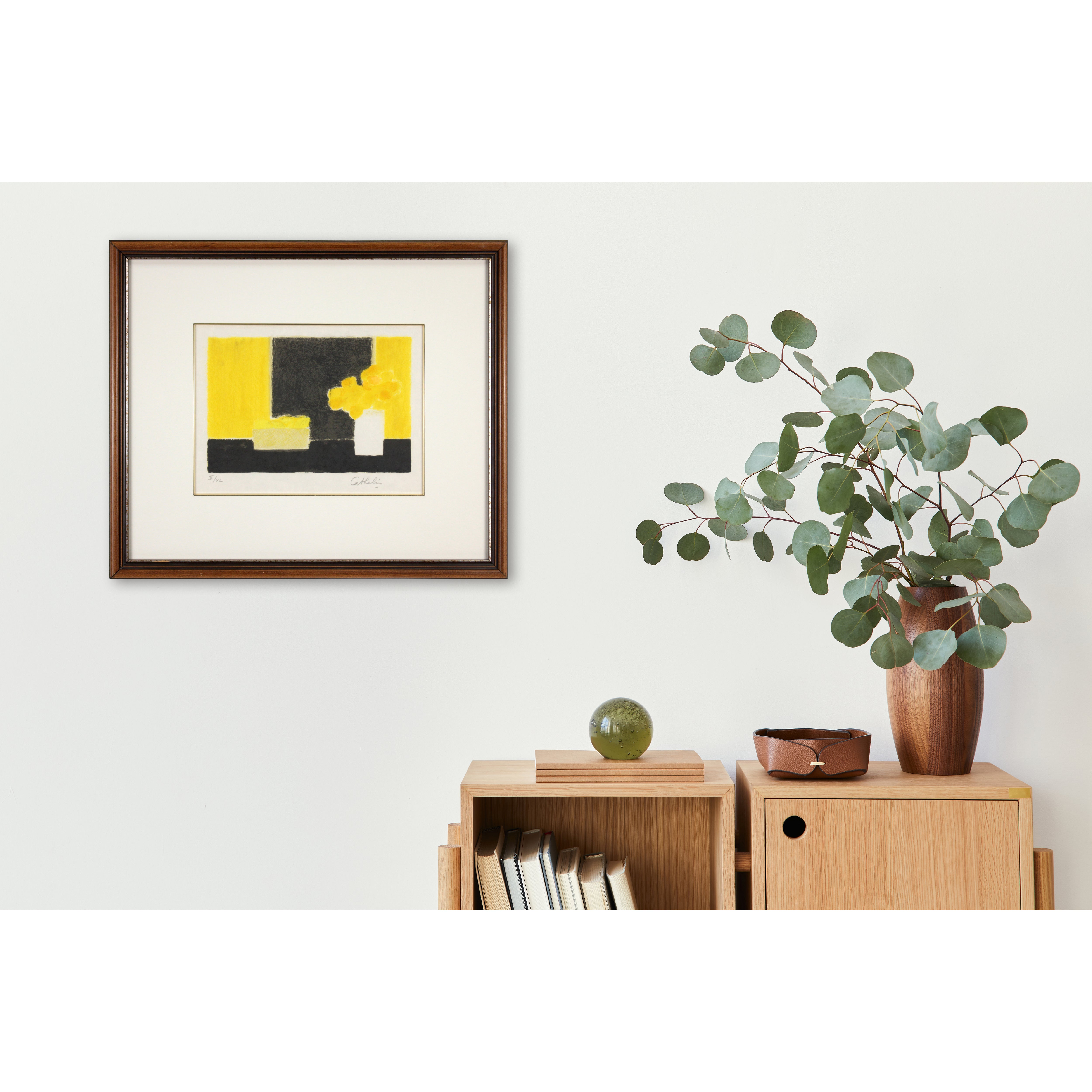 ベルナール・カトラン 『レモンバスケットのある小さな静物