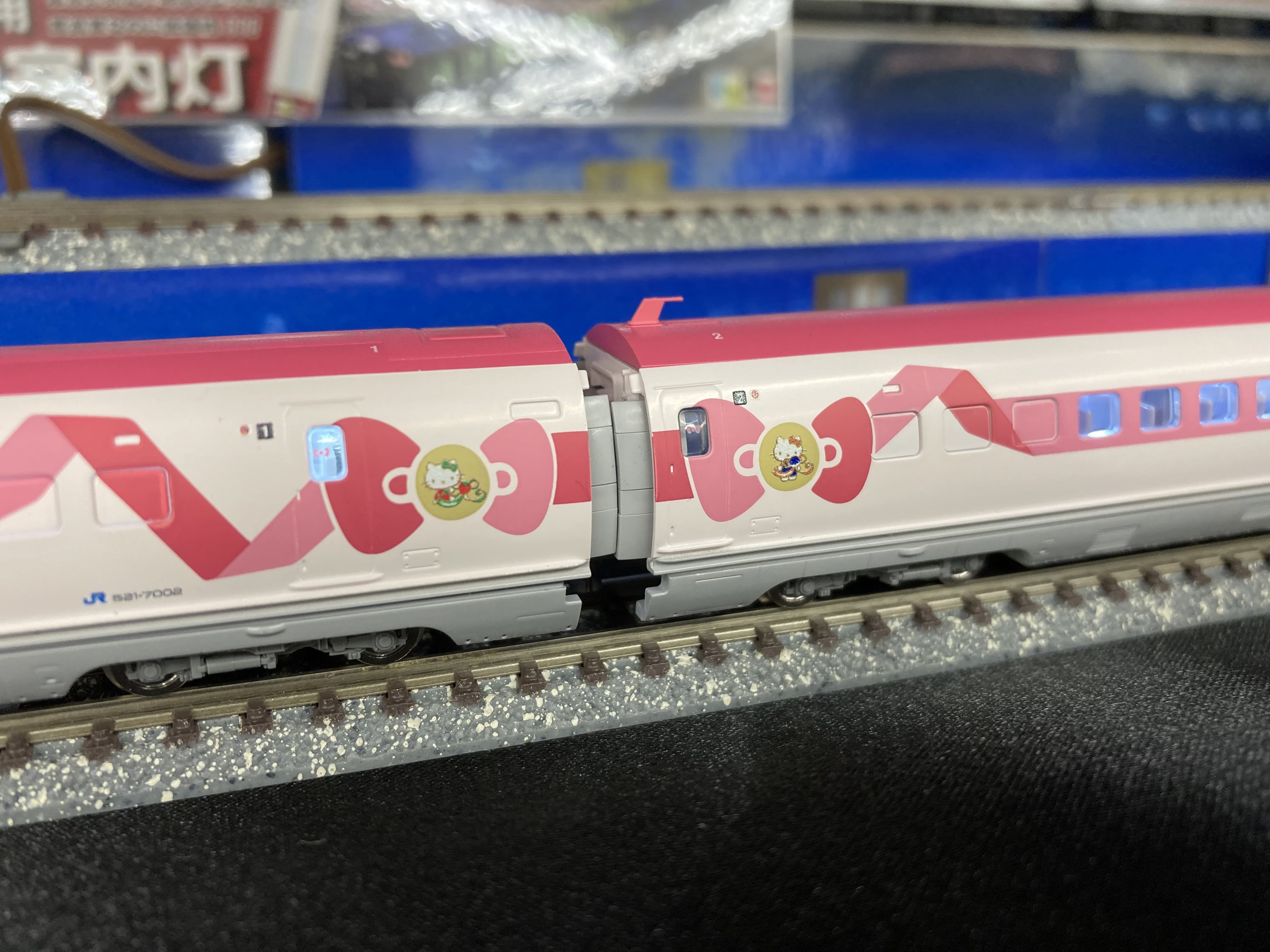 室内灯入りTOMIX500系ハローキティ 室内灯取付済セット トミックス 500