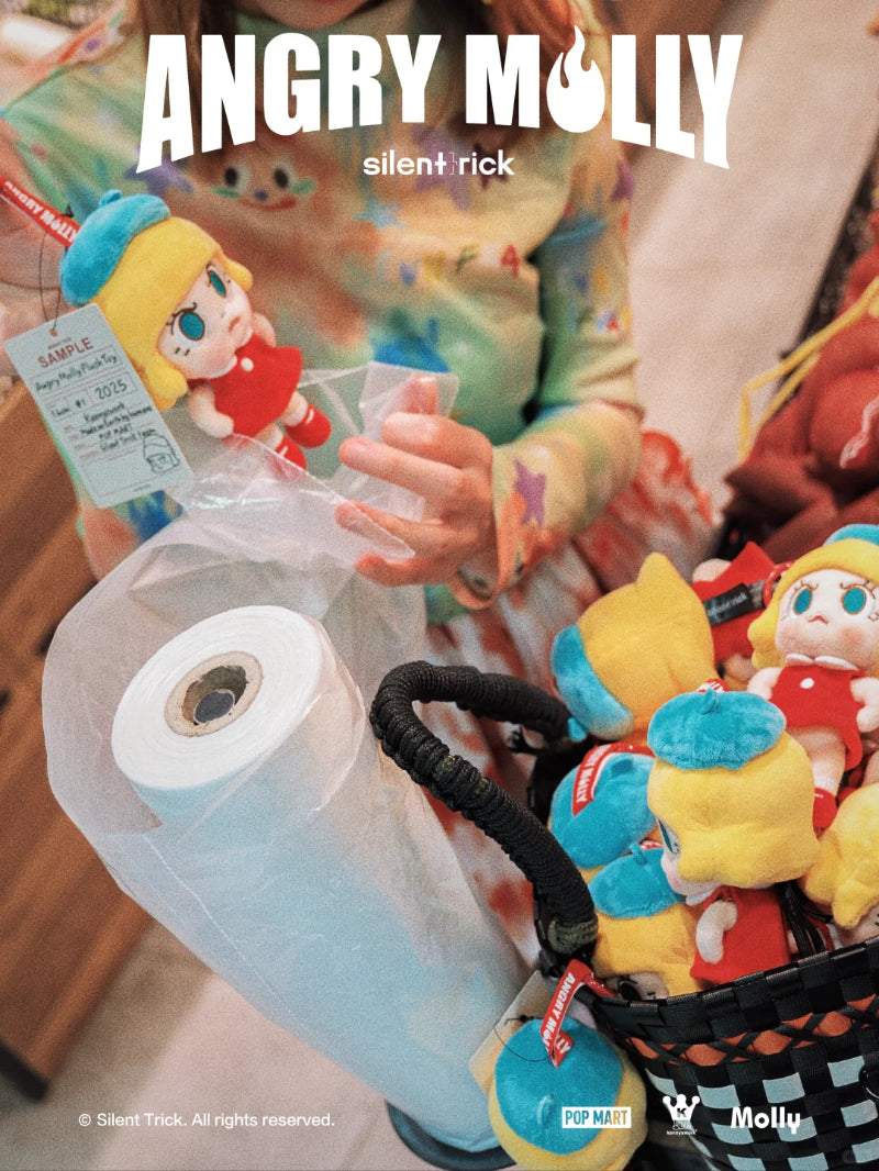 Angry Molly “Sample #1” – Official Plush by Silent Trick – Hold By