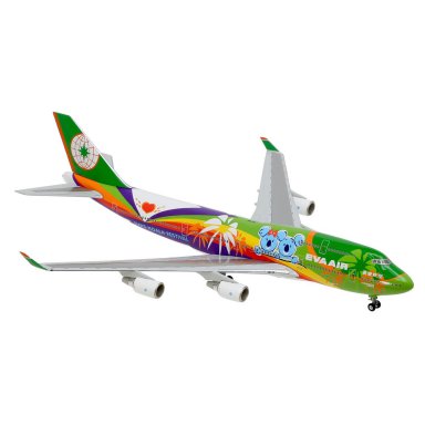 EVA Air Koala Festival 747-400 1/300 模型 Eva Air Boeing 747-400