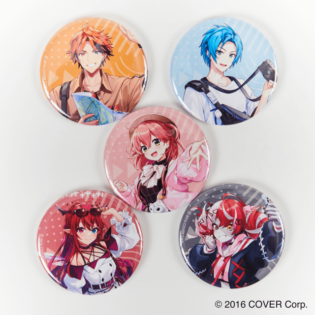 ホロスターズ CLUB HOLOSTARS 奏手イヅル 缶バッジ