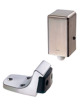 堀商店｜製品 2112 ホールド装置付床付戸当り