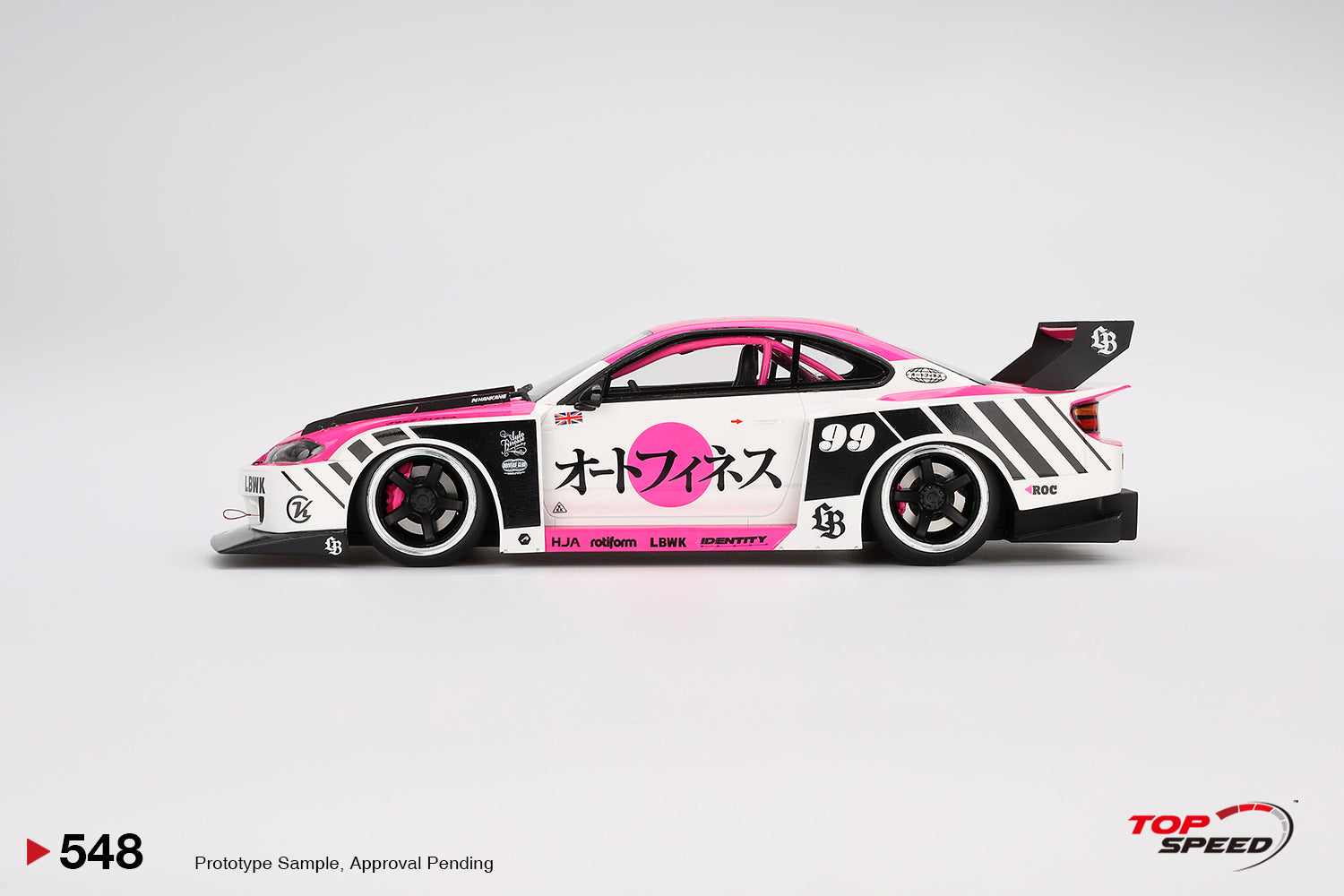 Topspeed 1:18 Nissan SILVIA (S15) LB-Super Silhouette Auto Finesse