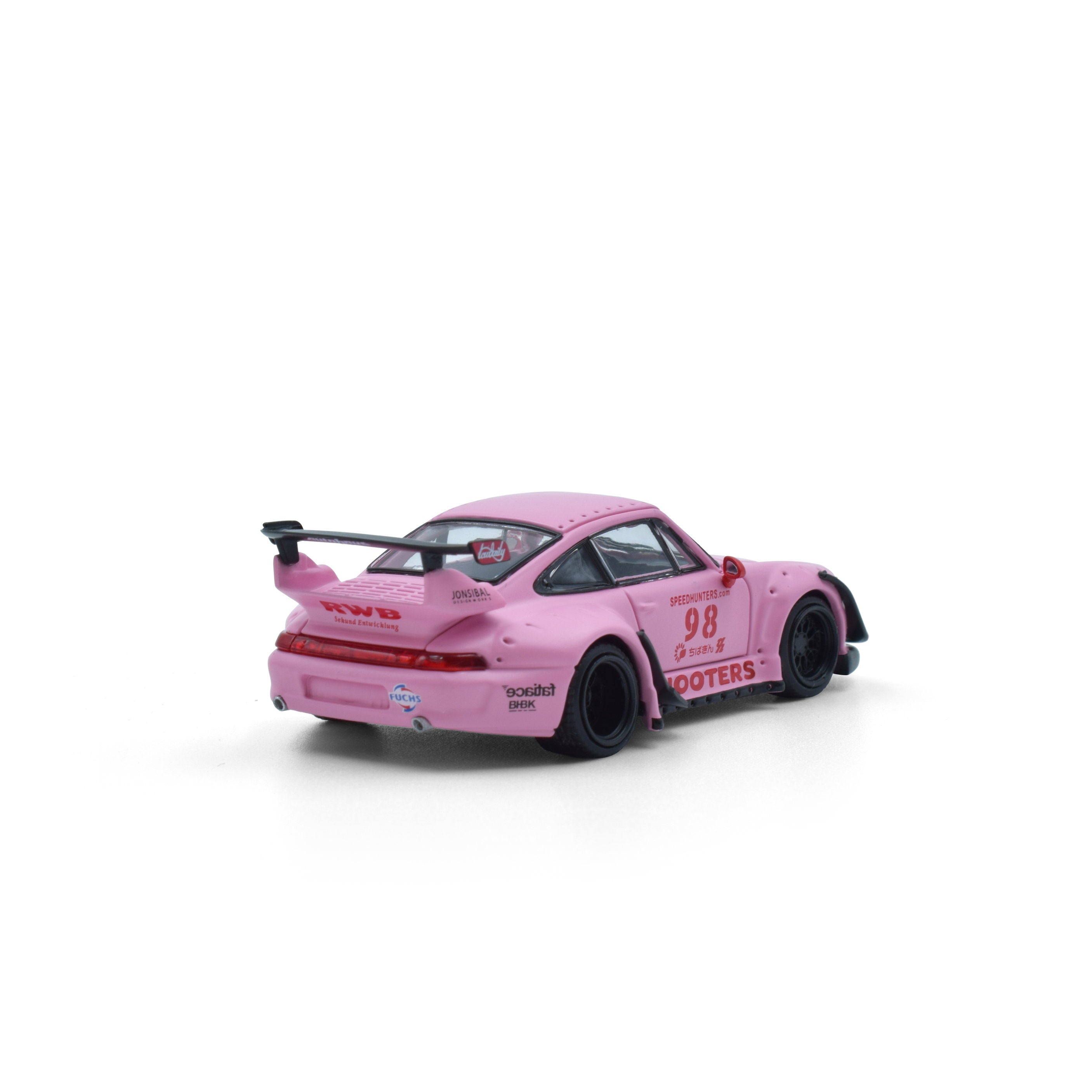 Preorder] ModelModel 1:64 Porsche RWB 993 Hooters Matte Pink 98