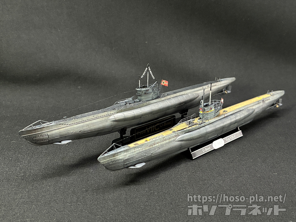 ほそプラネット | 1/350 ドイツ潜水艦 Uボート VIIC（3） Revell/AFV Club