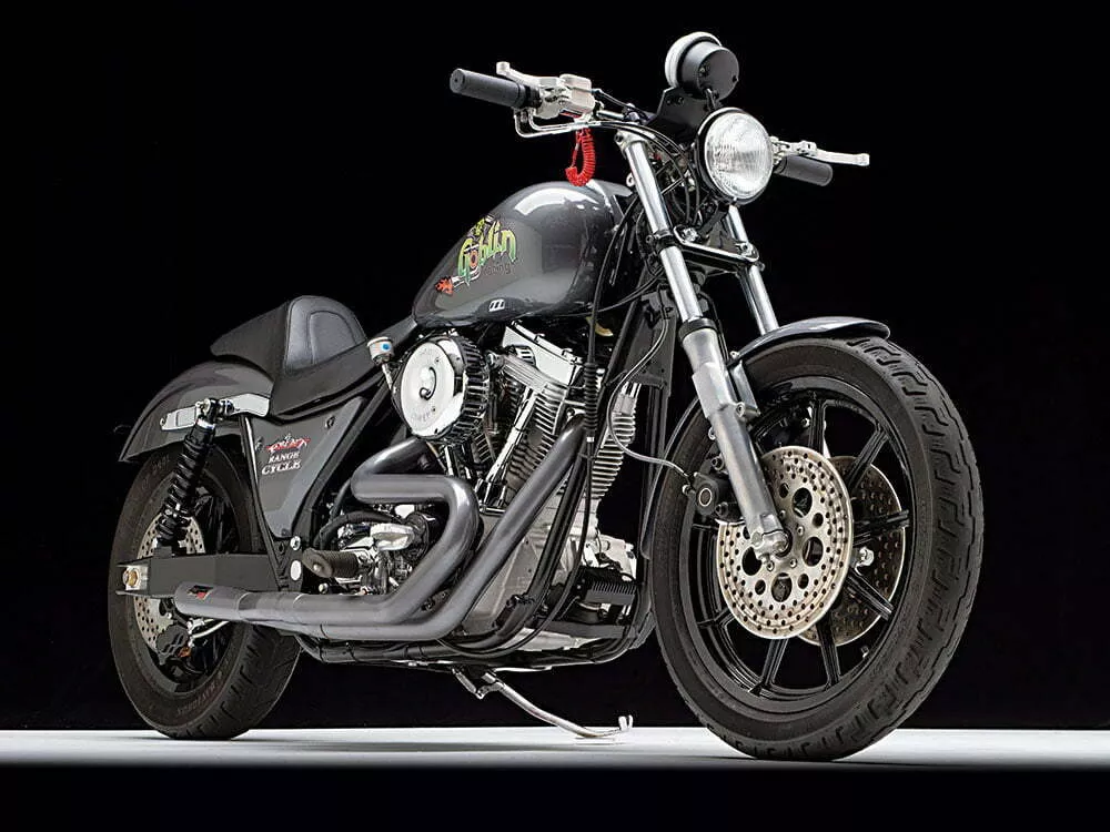 Custom 1985 Harley-Davdison FXR; Goblin1 | Hot Bike Magazine
