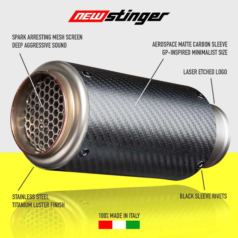 NEW* ZX10R 2008-10 MGP STINGER Slip-On - HotbodiesRacing.com