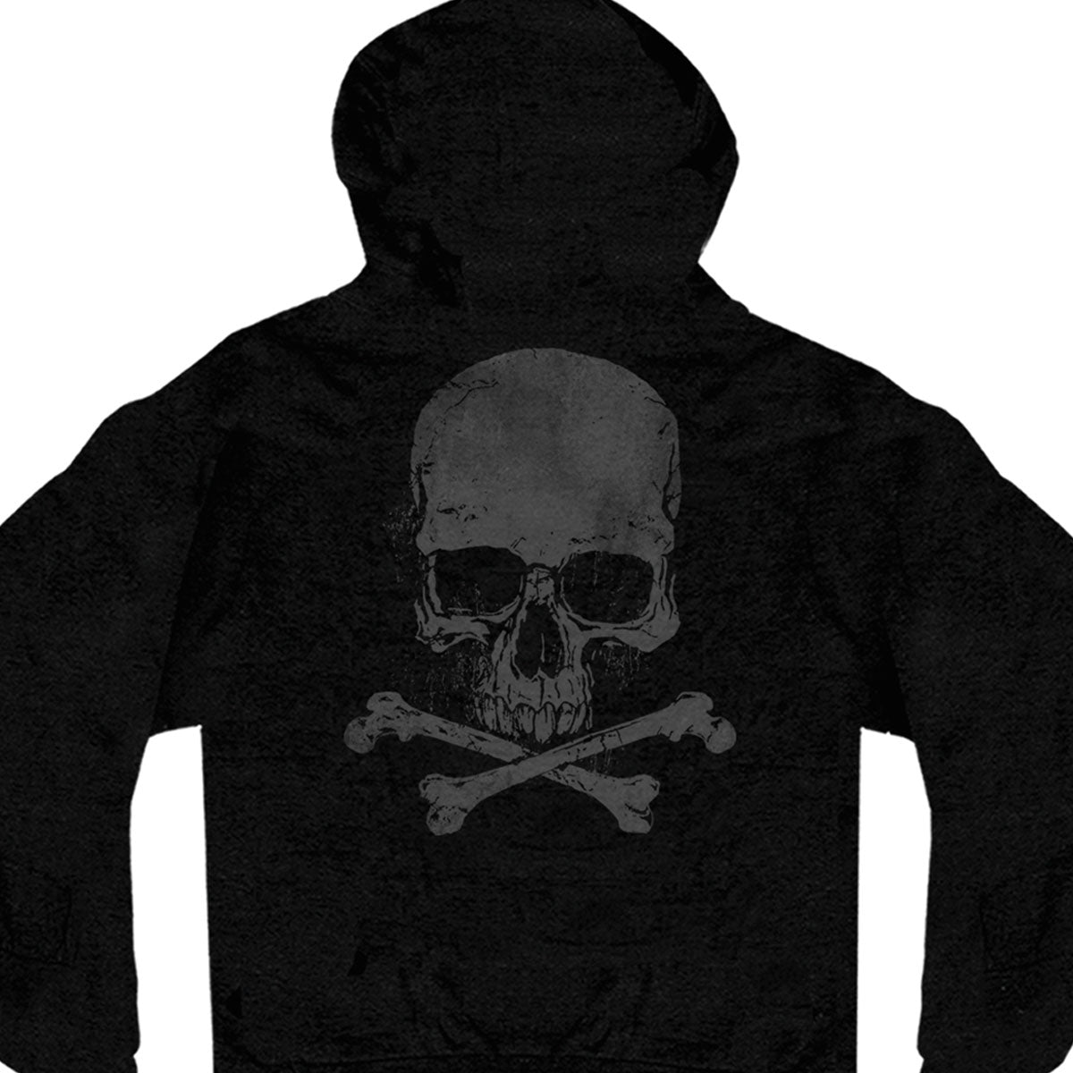 X Bones Biker Hoodie | Hot Leathers