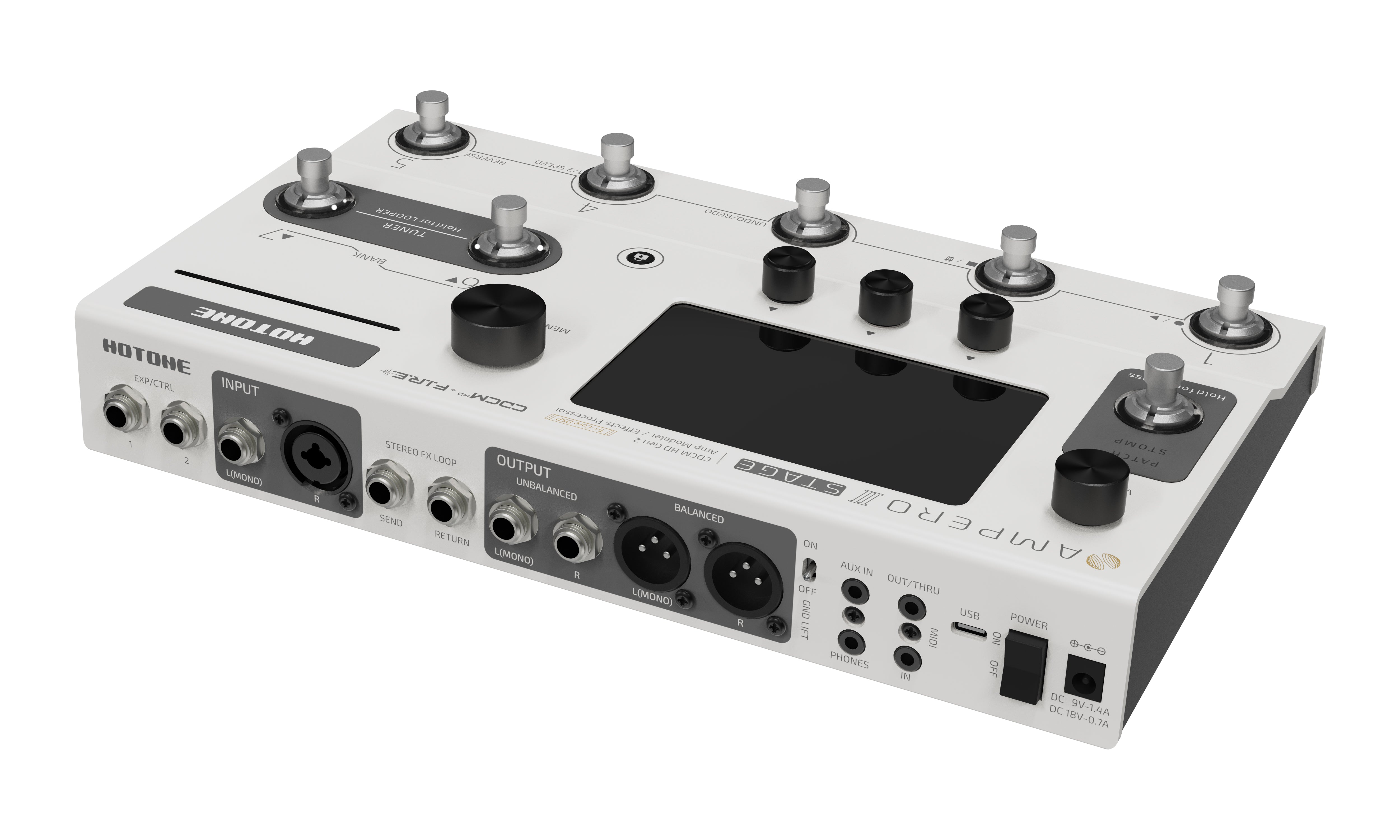 Hotone Ampero II Stage マルチエフェクター