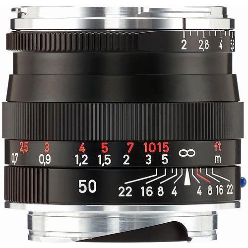 ZEISS Planar T* 50mm f/2 ZM Lens (Black) — Hot Rod Cameras