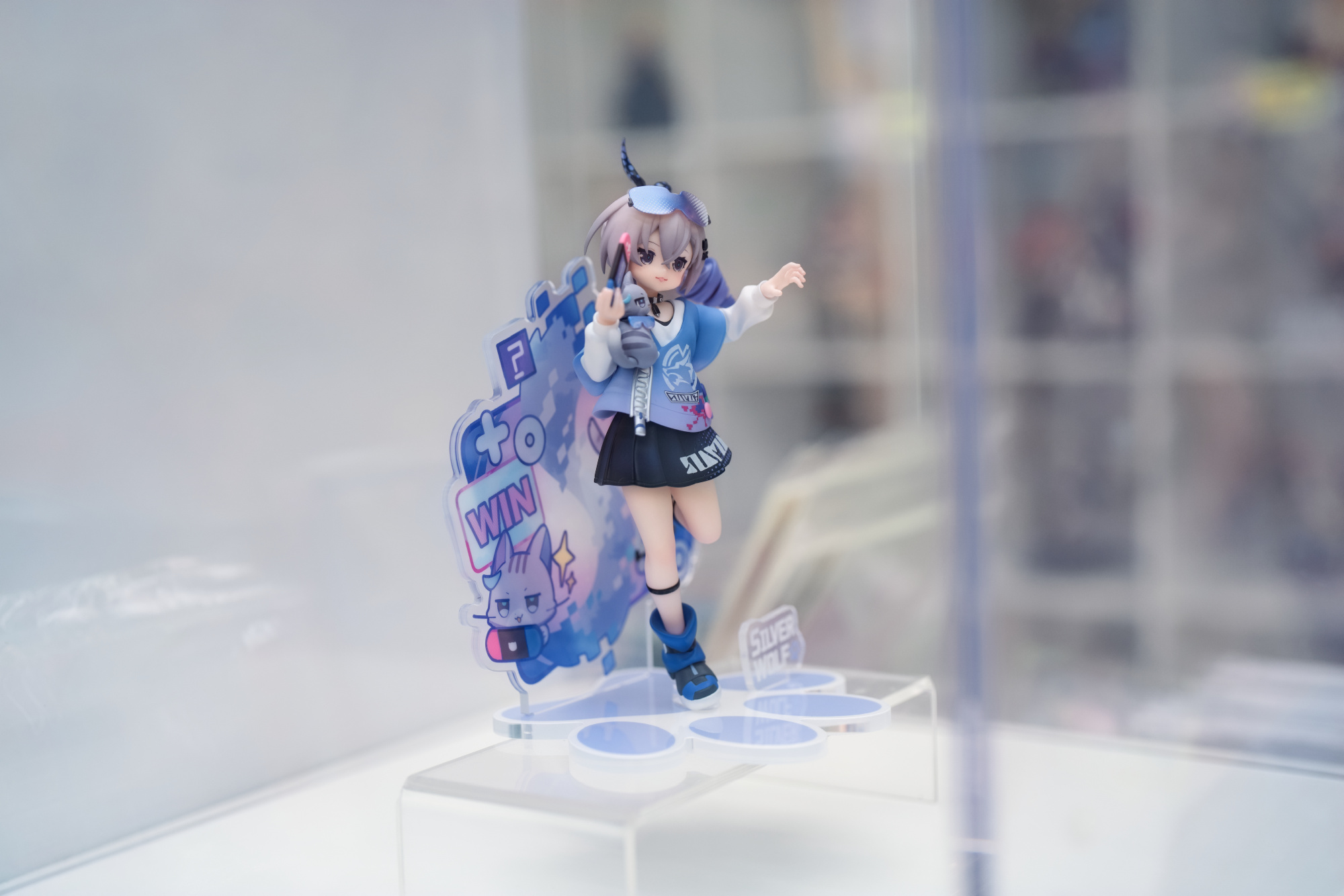 RISE UP+ 崩壊：スターレイル ちびねこシリーズフィギュア 銀狼Ver