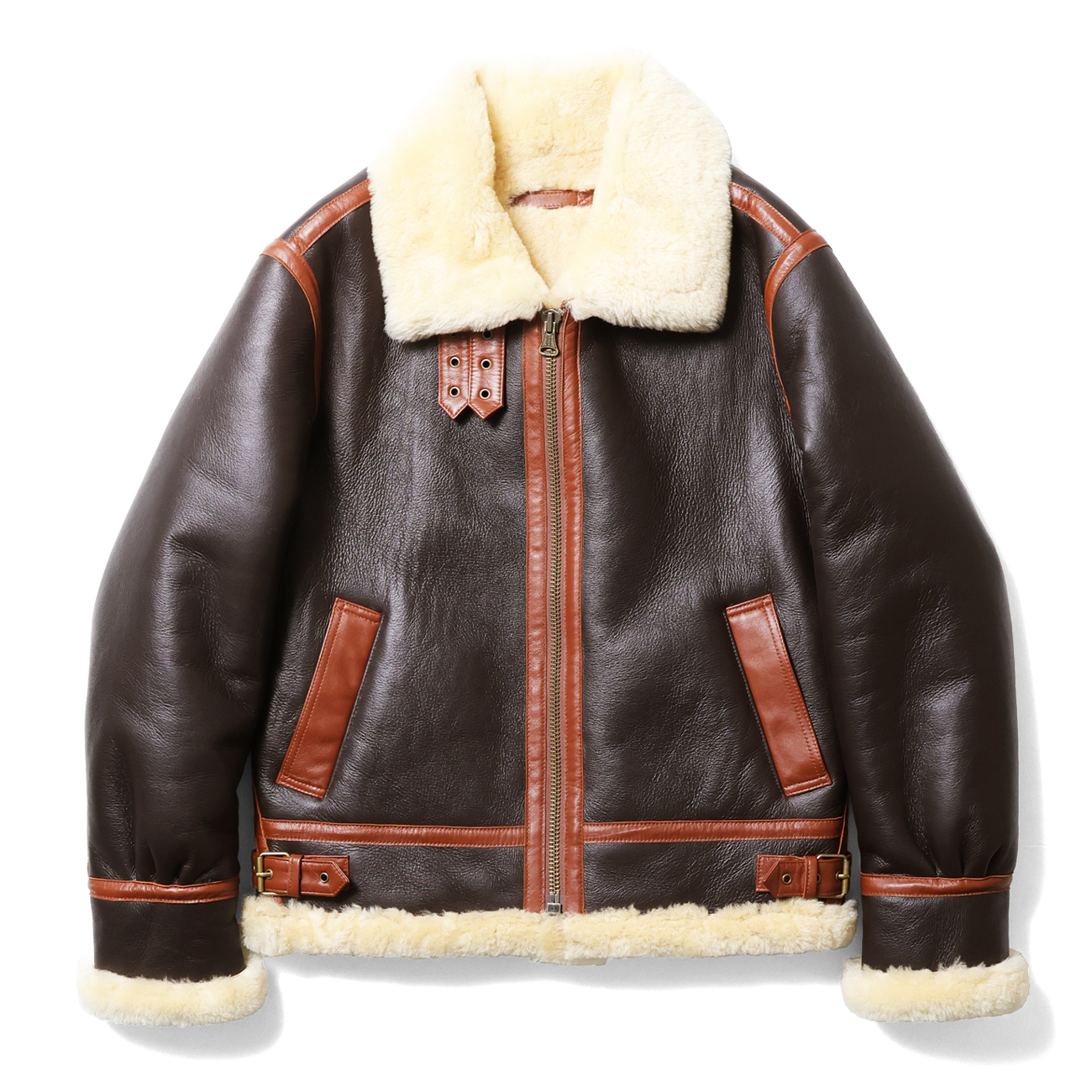 B3フライトジャケット大戦モデル ムートン 直営店限定！ リアル