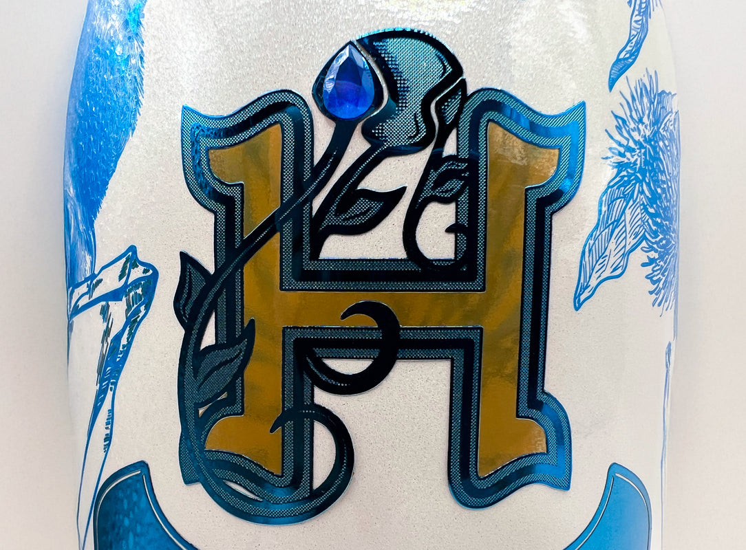 サファイア ドゥミ・セック - 75CL - ルミナスシャンパンボトル – HOXXOH