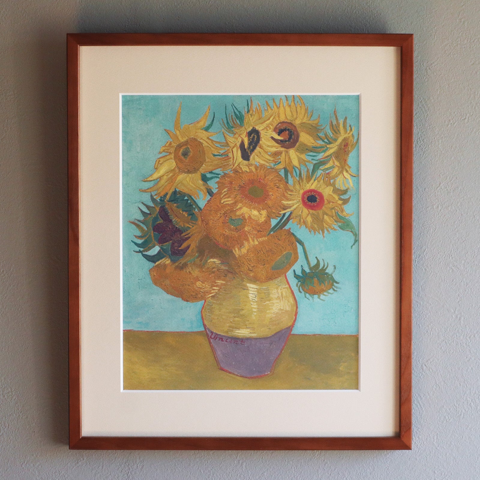 フィンセント・ファン・ゴッホ 「ひまわり フィラデルフィア美術館版