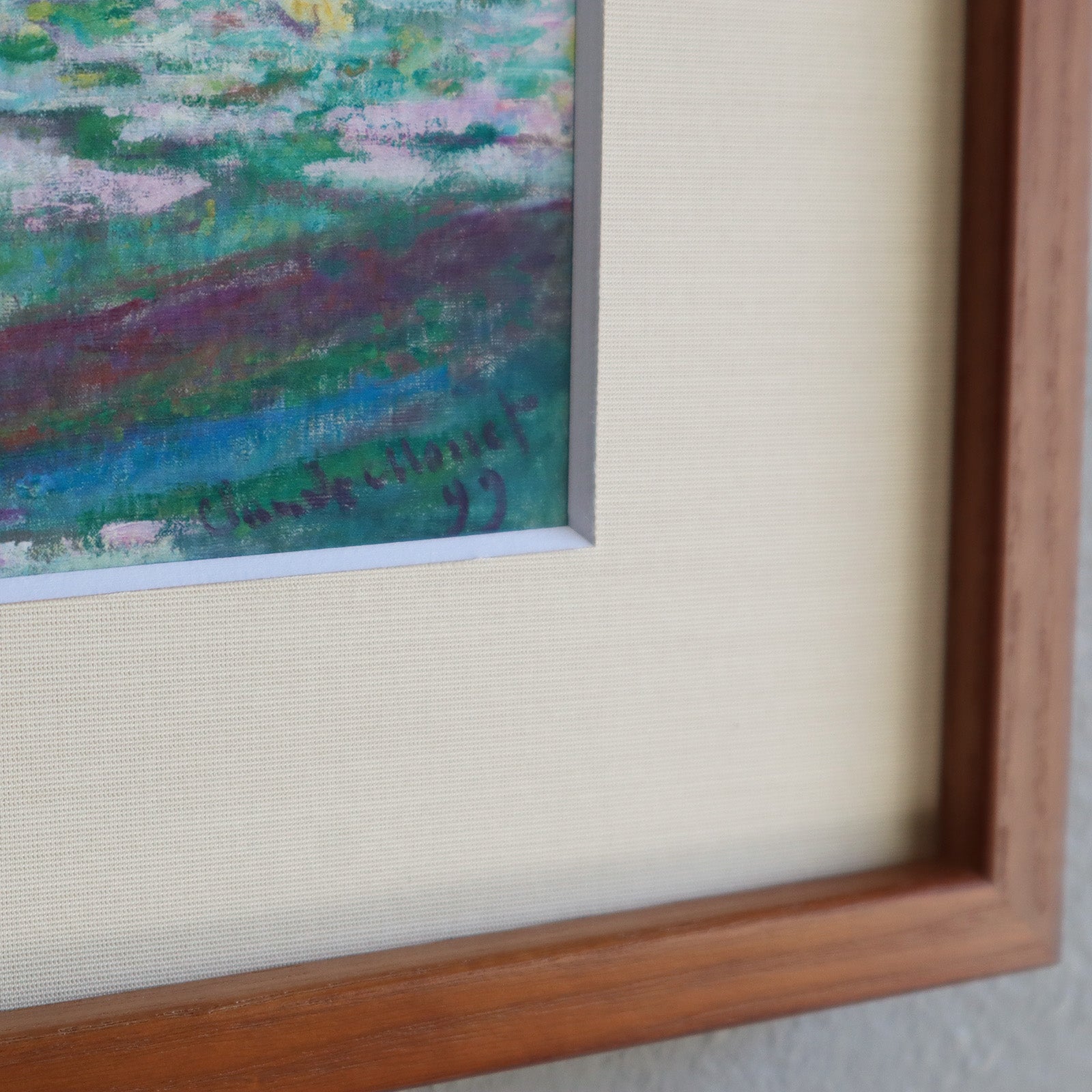 クロード・モネ 「ジヴェルニーの日本の橋と睡蓮の池 1899年」アート