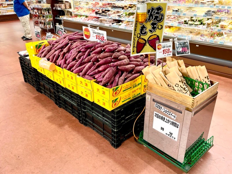 さつまいもが人気な今日この頃♪焼き芋関連アイテムも売れています
