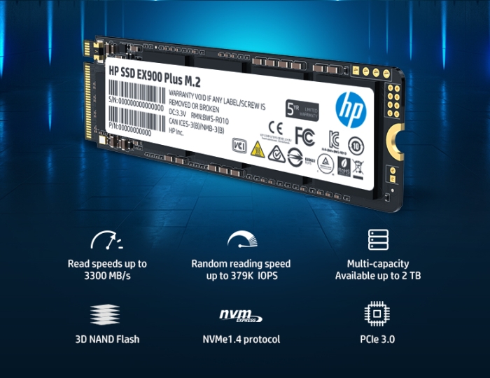HP EX900 PLUS SSD
