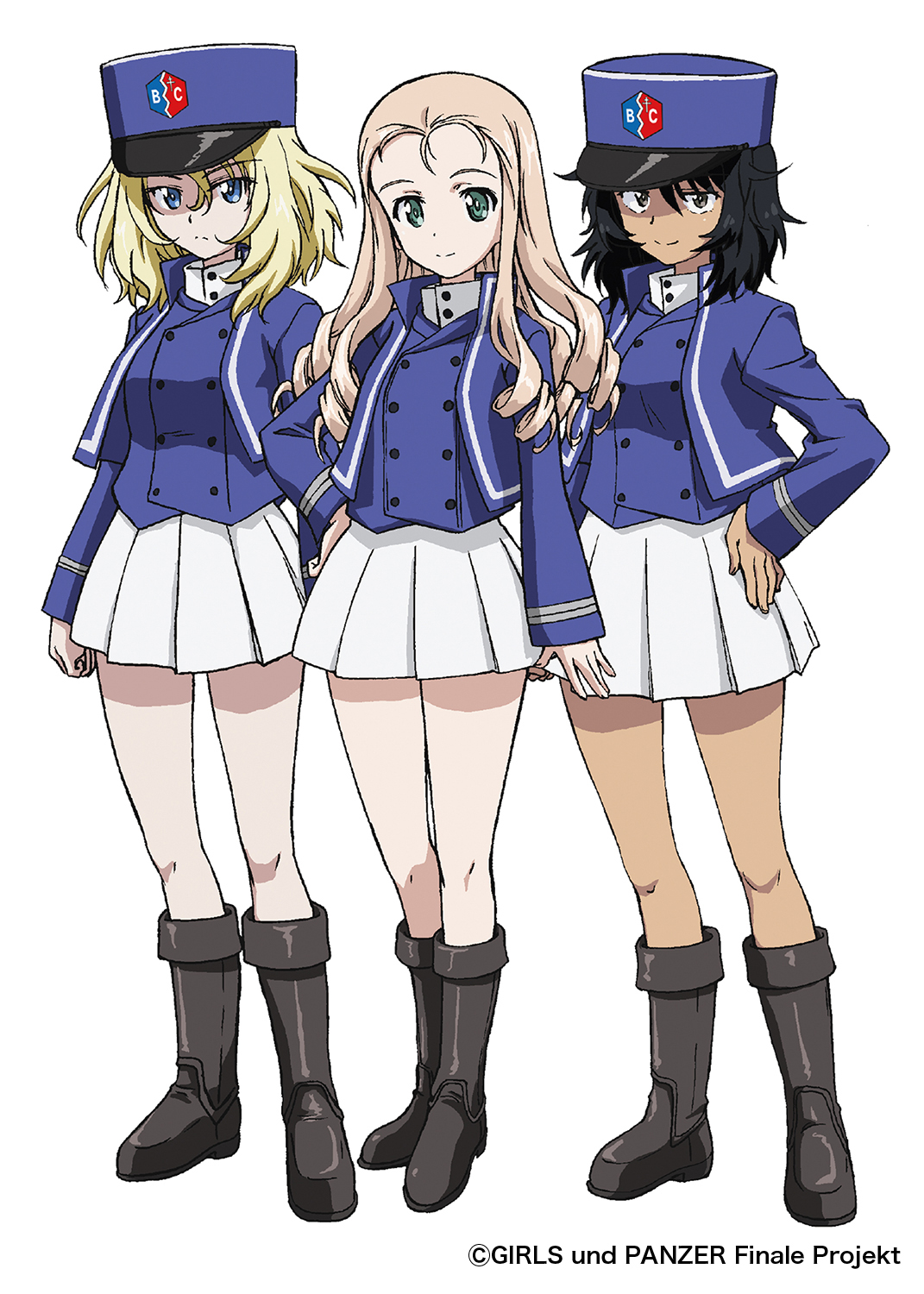 1/35 BC自由学園 フィギュアセット『ガールズ&パンツァー最終章