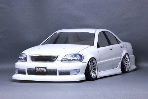 パンドラRC トヨタ マークⅡ JZX110 1/10電動RCカー用未塗装ボディ