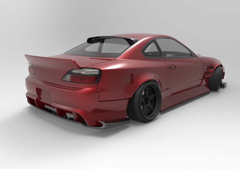 ADDICTION アディクション NISSAN S15 シルビア ボディのみ Yahoo