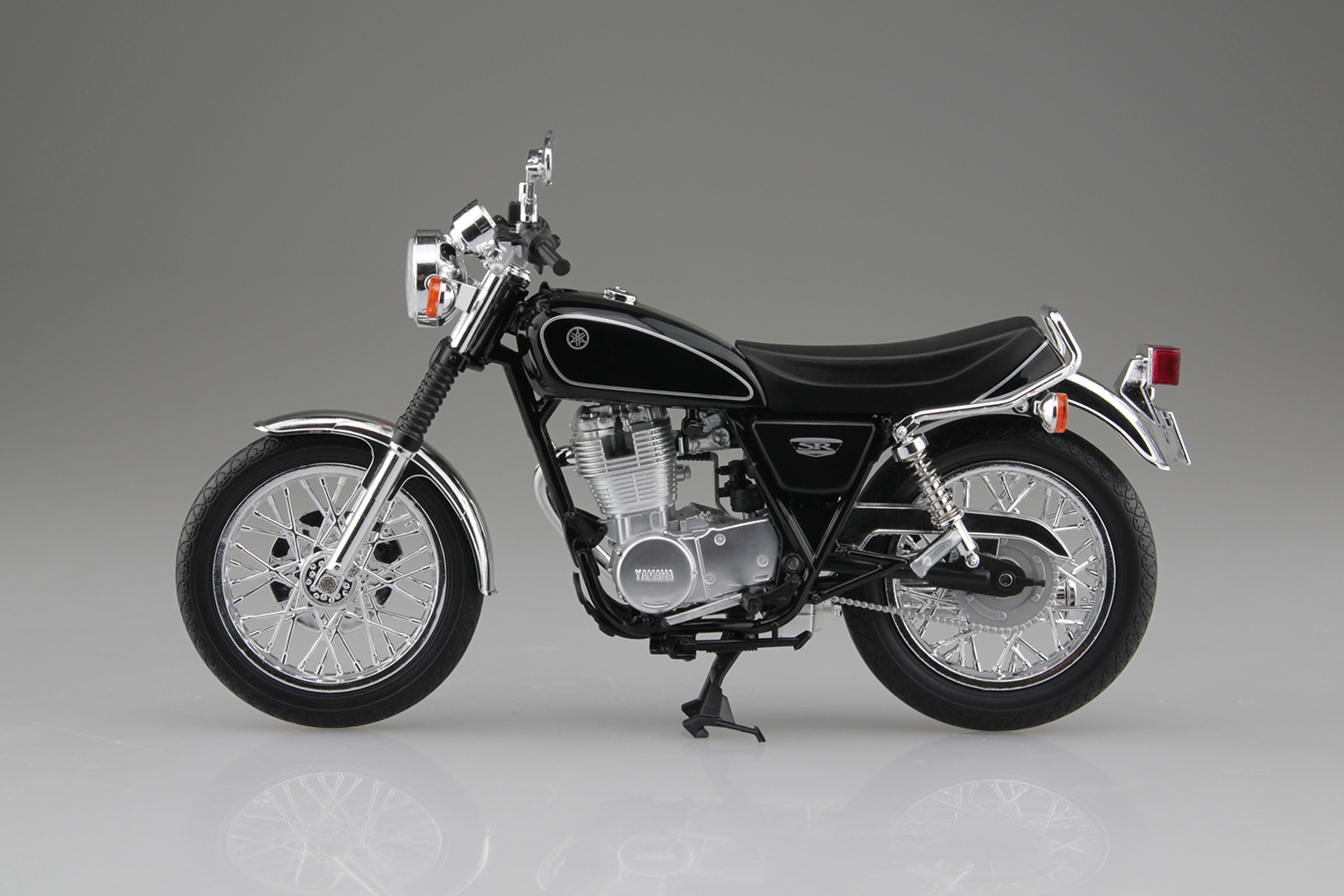 SKYNET 1/12 YAMAHA SR400 ヤマハブラック | 鉄道模型・プラモデル