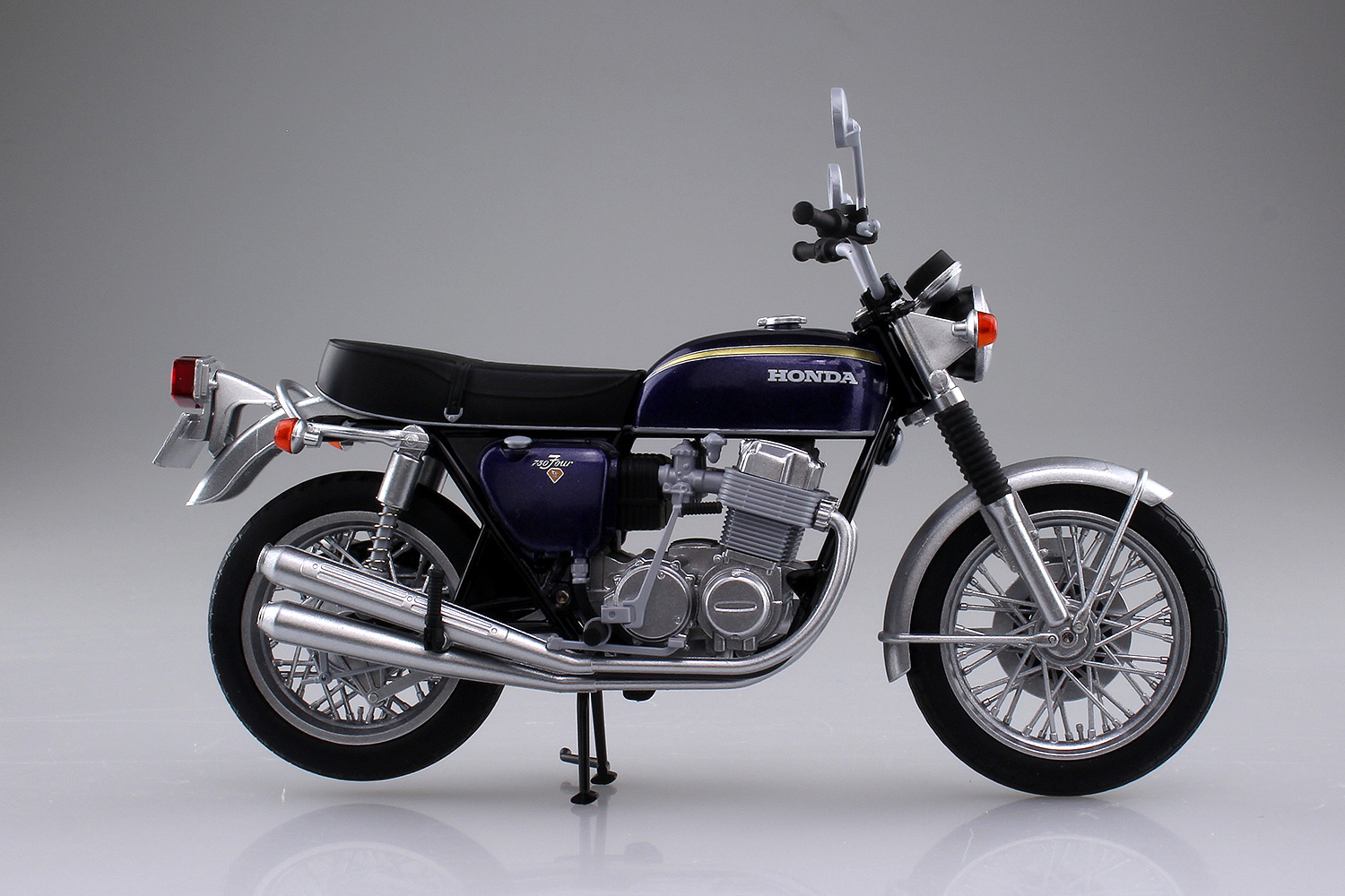 1/12 完成品バイク Honda CB750FOUR（K2）パープル | 鉄道模型
