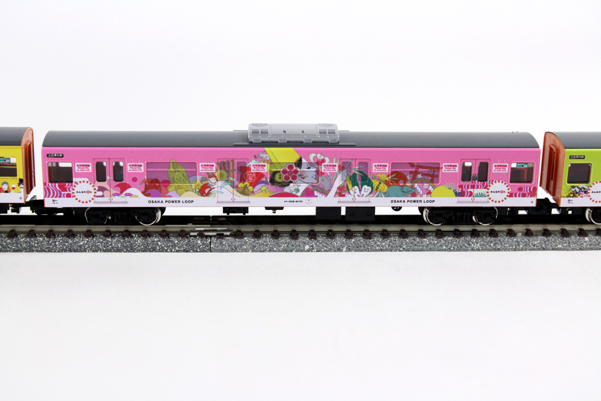 グリーンマックス 50582 JR103系「OSAKA POWER LOOP」8両セット 鉄道