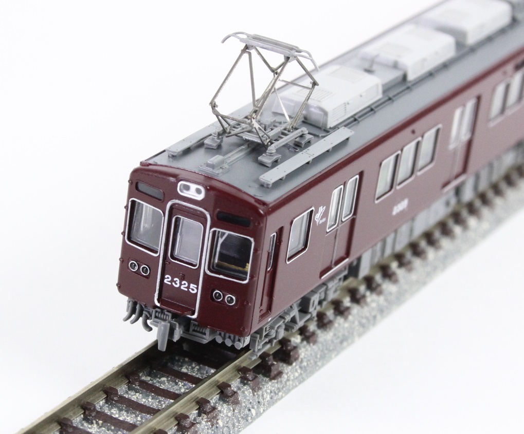 マイクロエース 阪急電鉄2300系 冷房 新社紋 分割編成 基本4両、増結3