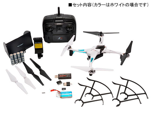 ハイテック NE201947 Nine Eagles 2.4GHz FPV ドローン 『Galaxy