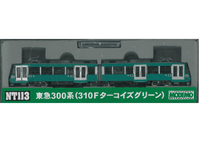 Nゲージ ハセガワ MODEMO NT16 東急300系（301F グリーン） Nゲージ