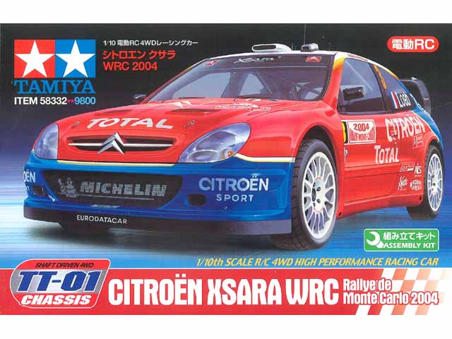 未開封】タミヤ シトロエンWRC 2004 XB 完成済ラジコン 1/10 未開封