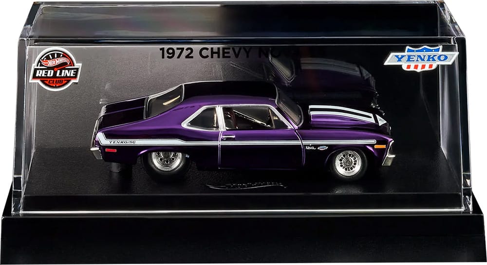1972 Chevy Nova SS - Hot Wheels 2025 Red Line Club