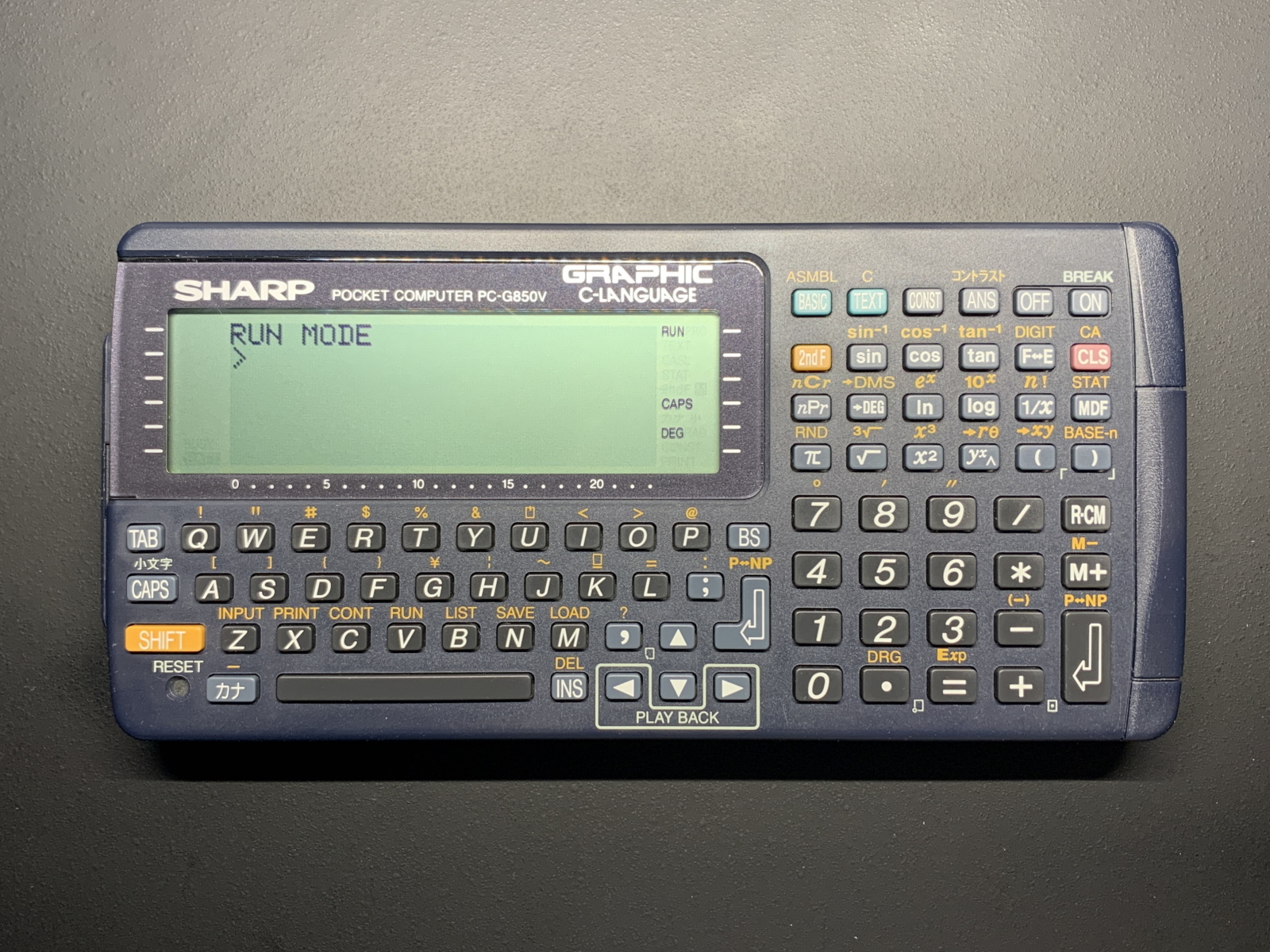 SHARP ポケットコンピュータ PC-G850V ポケコン ジャンク】ポケット