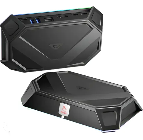 Dock Station Rgb Jsaux 8 Em 1 Rog Ally Steam Deck Legion Go 127