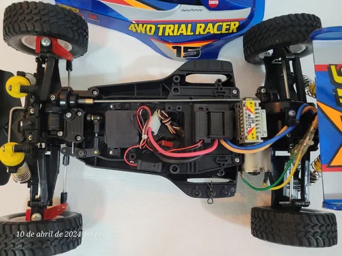 Rc Tamiya Blazing Star 1:10 Chassis Ta01 Ta02 Com Ups Único